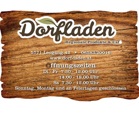 Eren's Dorfladen Öffnungszeiten .